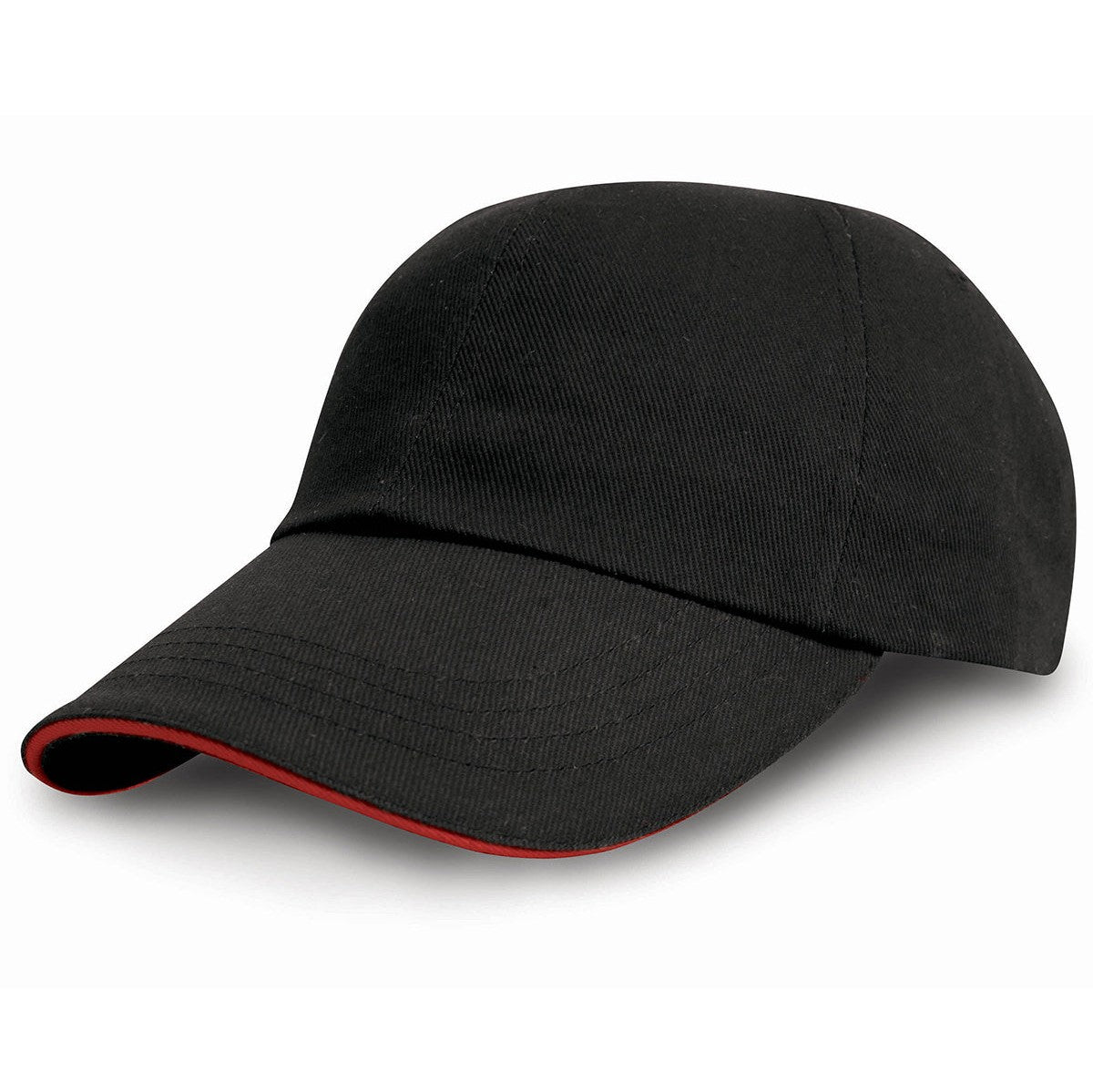 Result Headwear Heavy Cotton Drill Pro-Style With Sandwich Peak