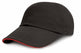 Result Headwear Low-Profile Heavy Brushed Cotton Cap With Sandwich Peak