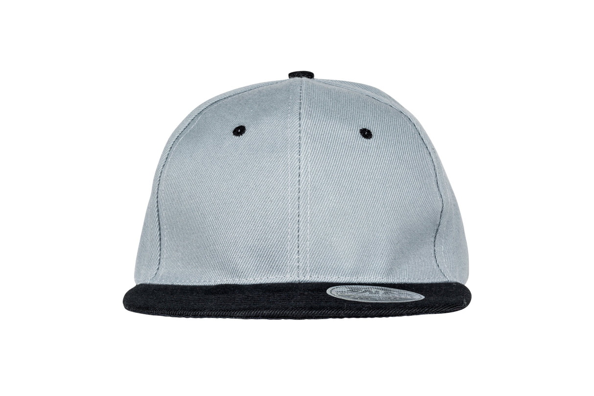 Result Headwear Bronx Original Flat Peak Snapback Dual Colour Cap