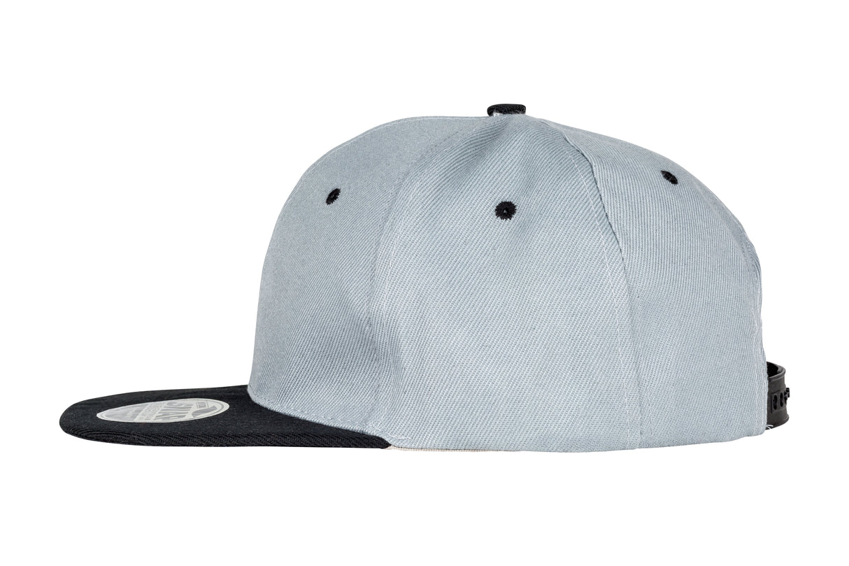 Result Headwear Bronx Original Flat Peak Snapback Dual Colour Cap