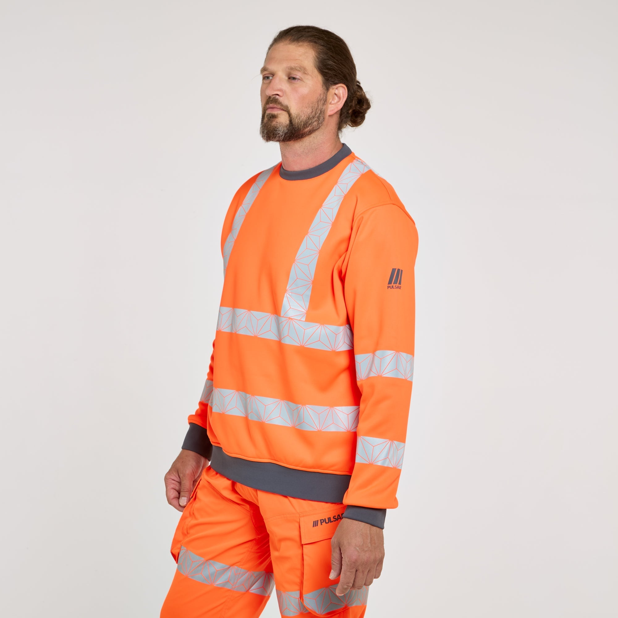 Pulsar Sweatshirt Orange