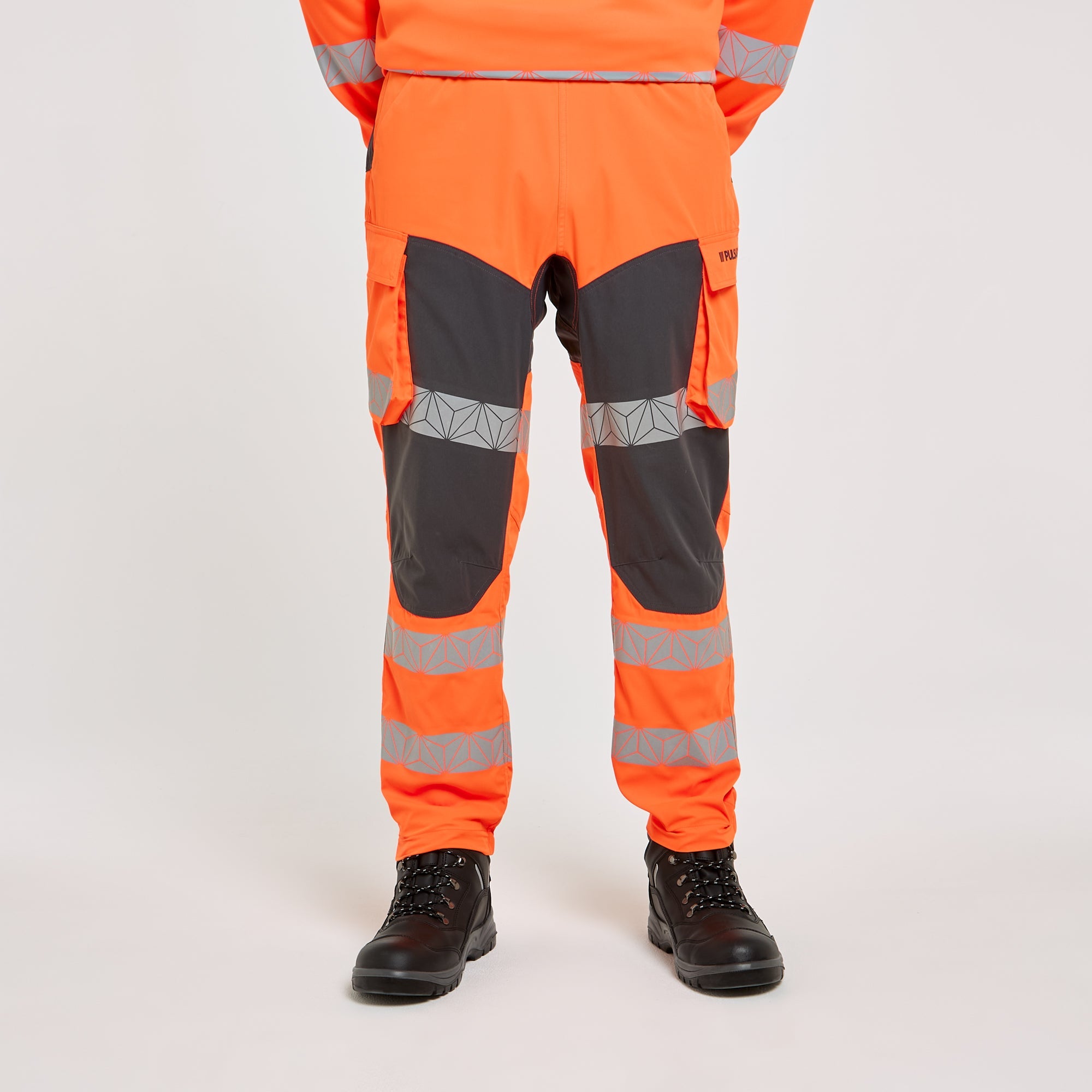 Pulsar Work Pant Orange Grey (Unisex)
