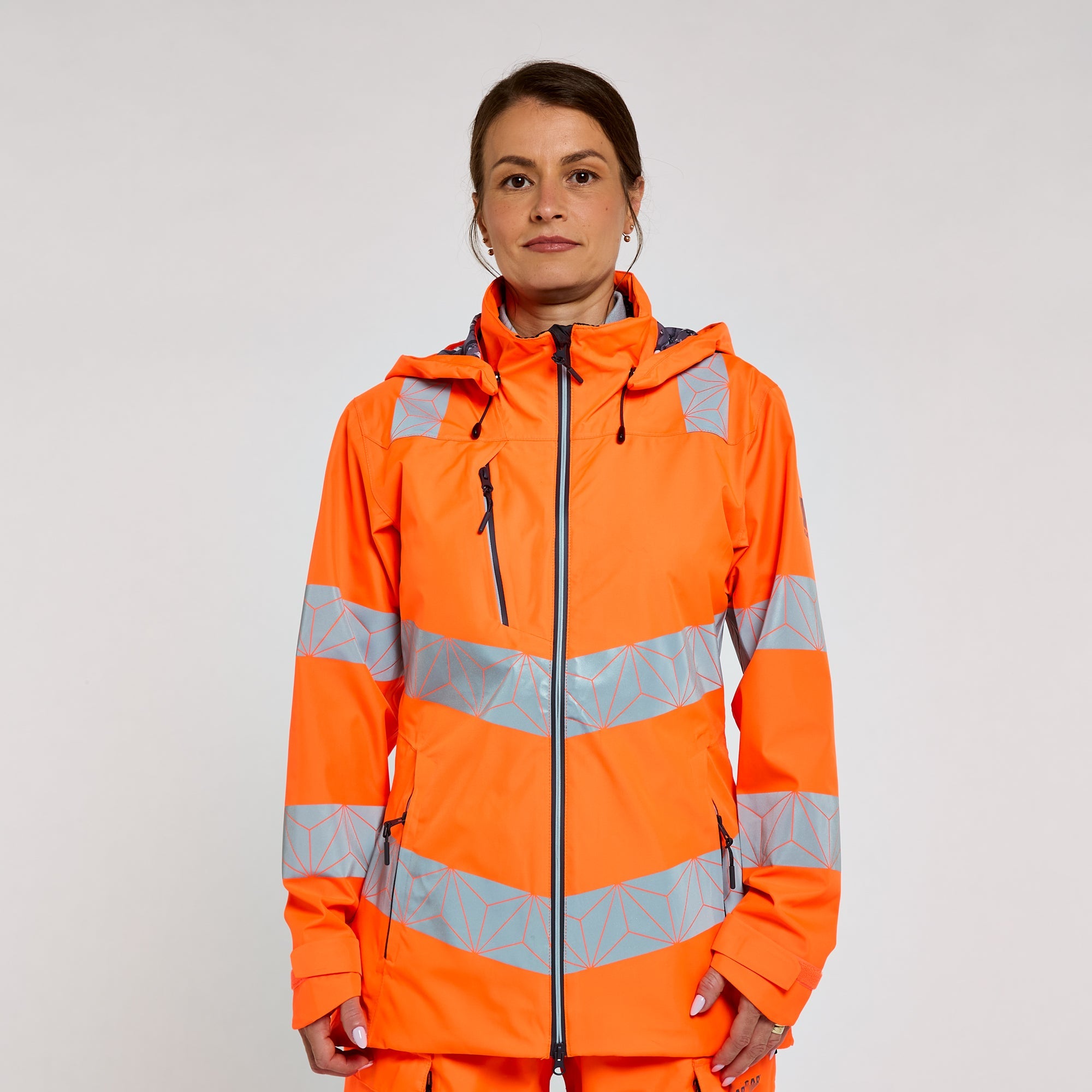 Pulsar Women's Shell Jacket Orange REACT