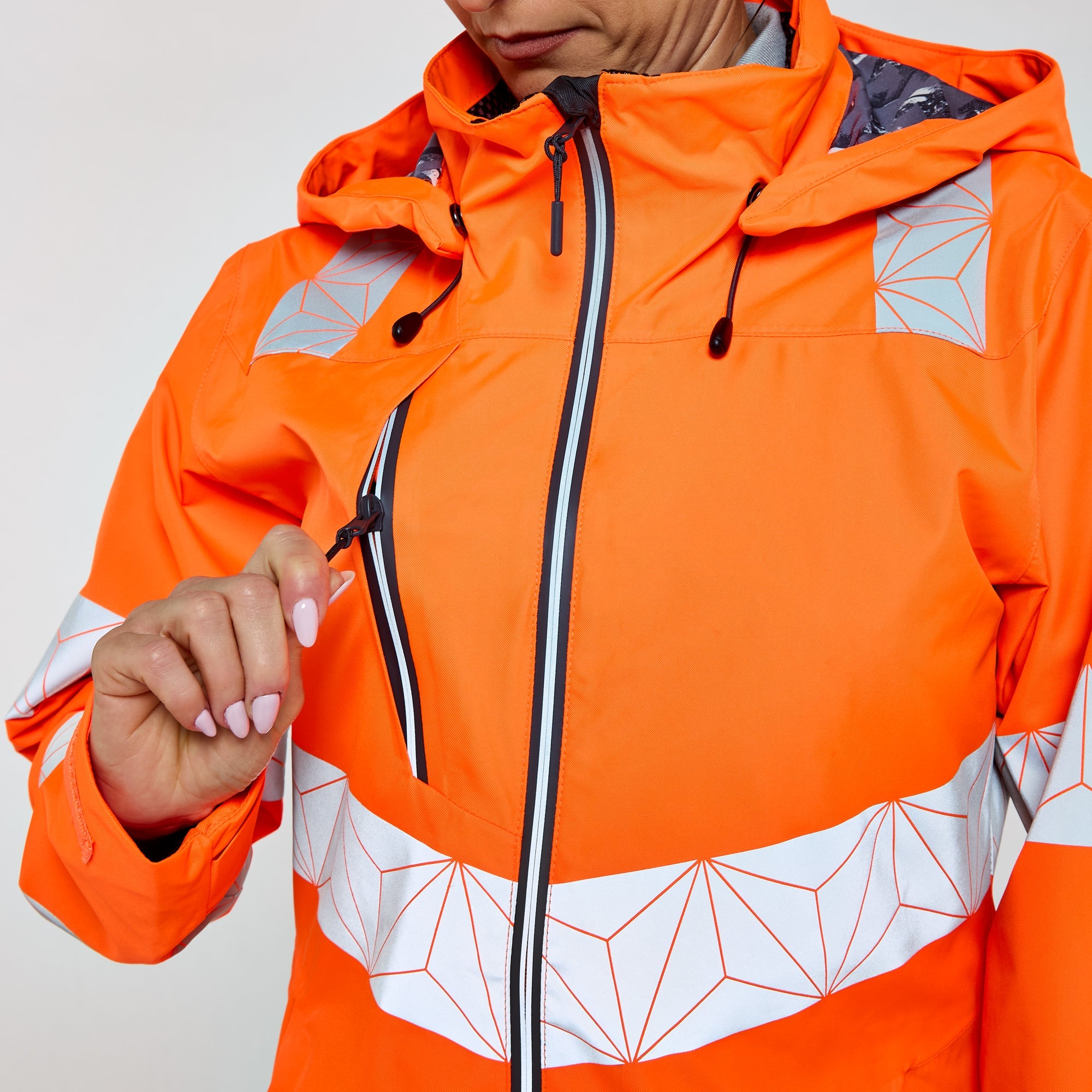 Pulsar Women's Shell Jacket Orange REACT