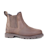 Rock Fall RF246 Plough Non-Safety Chelsea Boot #colour_brown