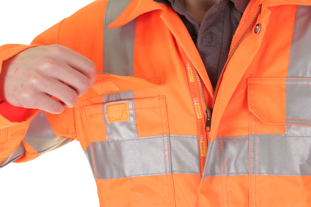 Beeswift Rail Spec Coverall Hi-vis