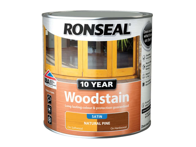 Ronseal 10 Year Woodstain Natural Pine 2.5 litre