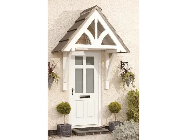 Ronseal 10 Year Weatherproof Wood Paint White Satin 750ml
