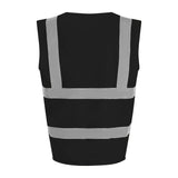 Prortx High Visibility Waistcoat - Black