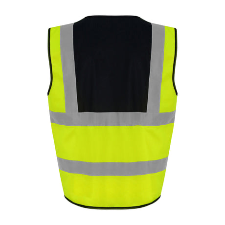 Prortx High Visibility Waistcoat - HV Yellow/Black