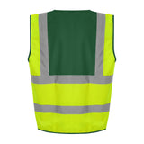 Prortx High Visibility Waistcoat - HV Yellow/Paramedic Green