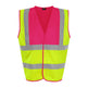 Prortx High Visibility Waistcoat - HV Yellow/Pink