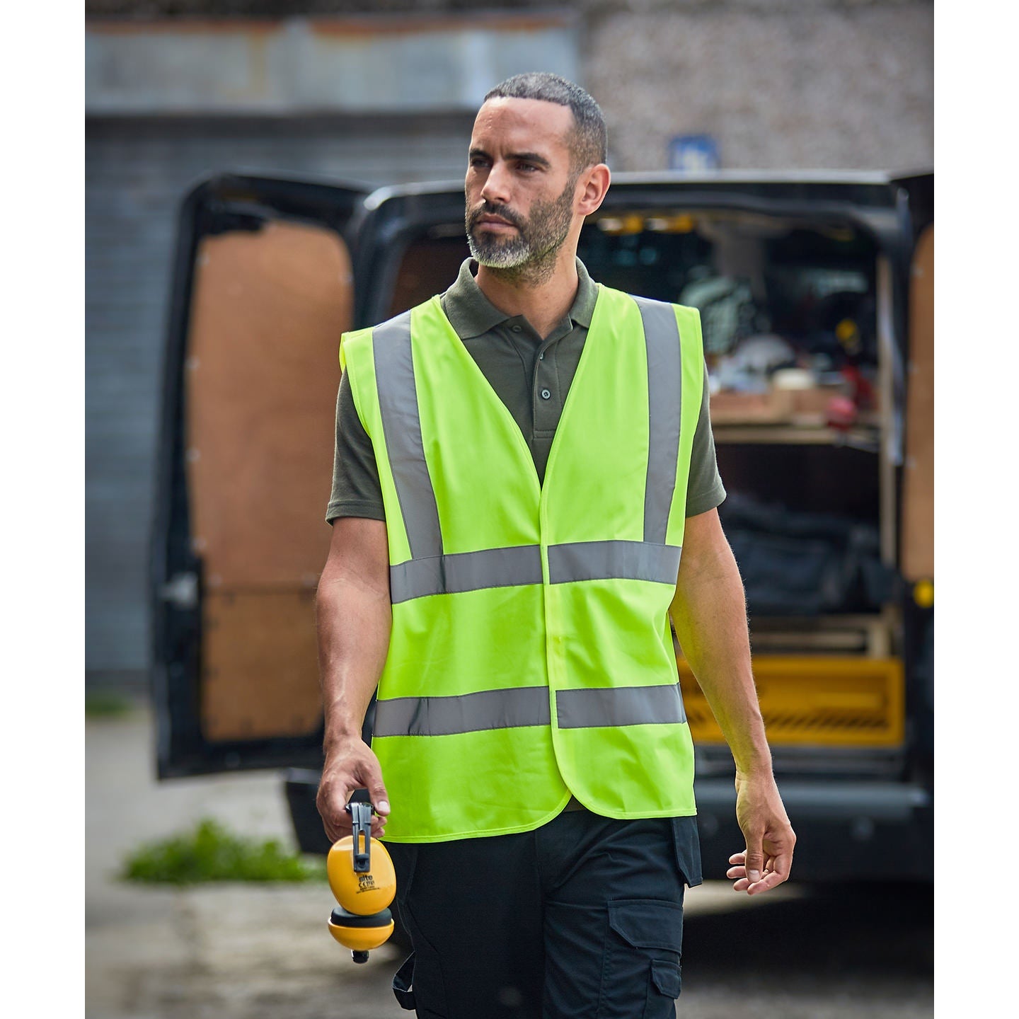 Prortx High Visibility Waistcoat - Lime