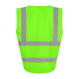 Prortx High Visibility Waistcoat - Lime