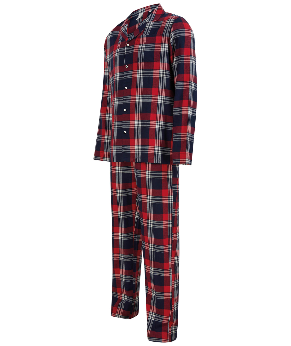 Sf Men's Tartan Lounge Set