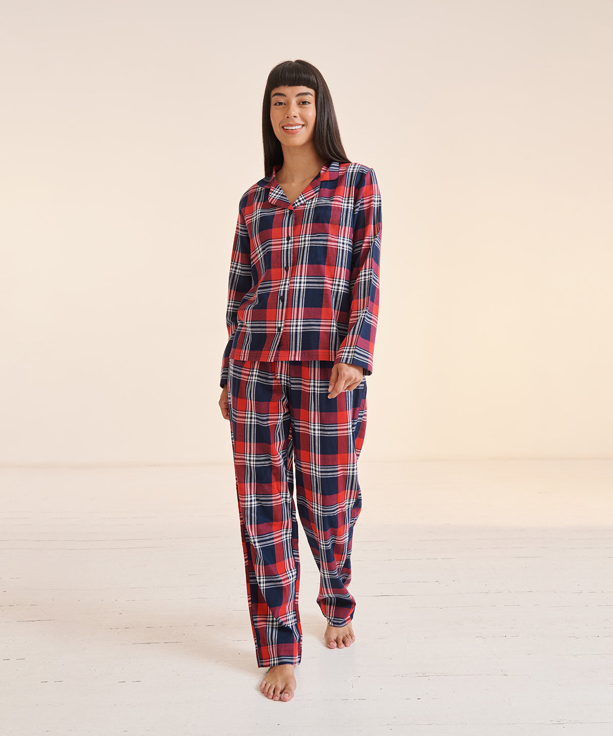 Sf Women's Tartan Lounge Set