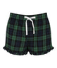 Sf Women's Tartan Frill Shorts