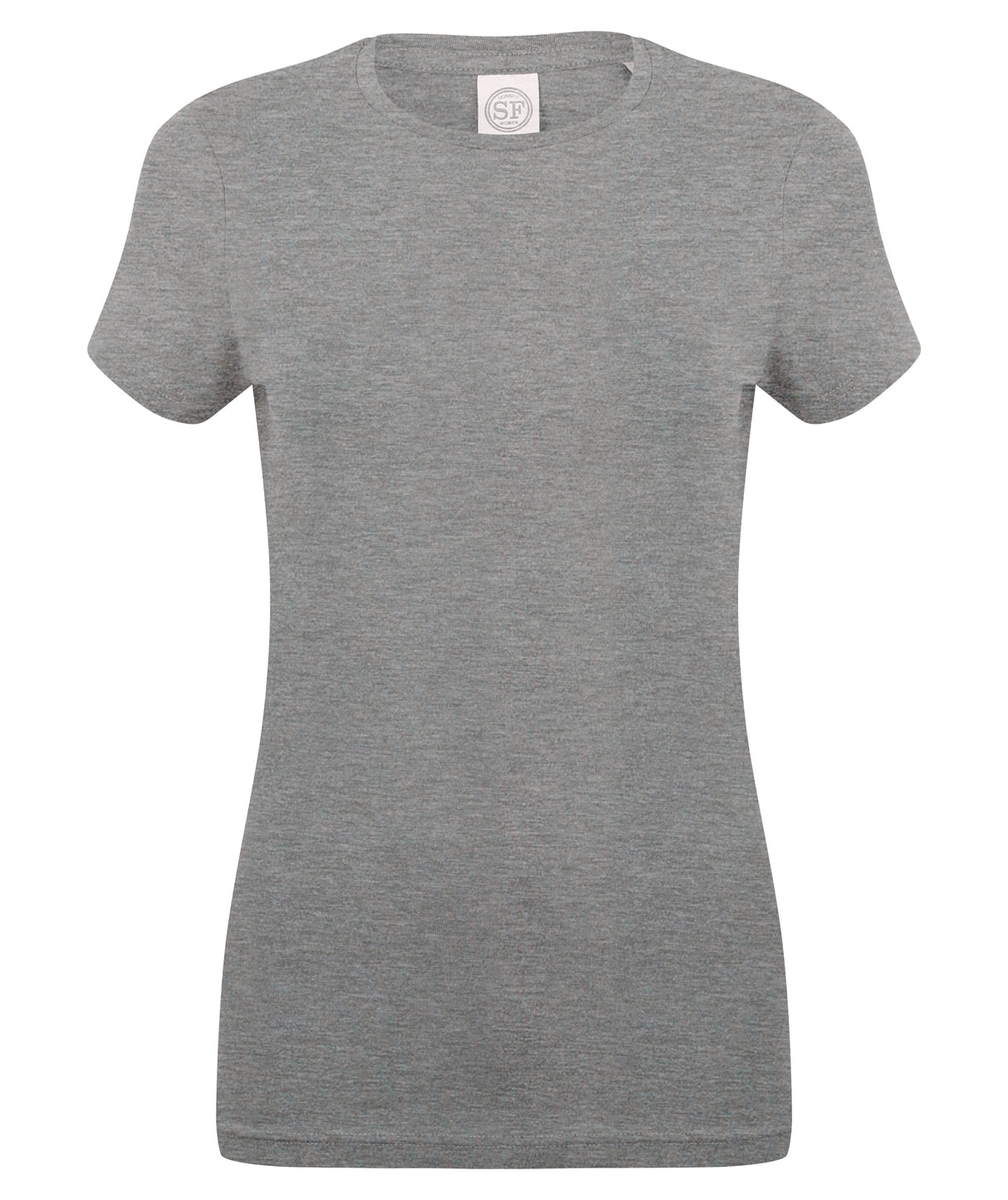 Sf Feel Good Women's Stretch T-Shirt - Heather Grey