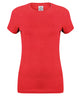 Sf Feel Good Women's Stretch T-Shirt - Heather Red