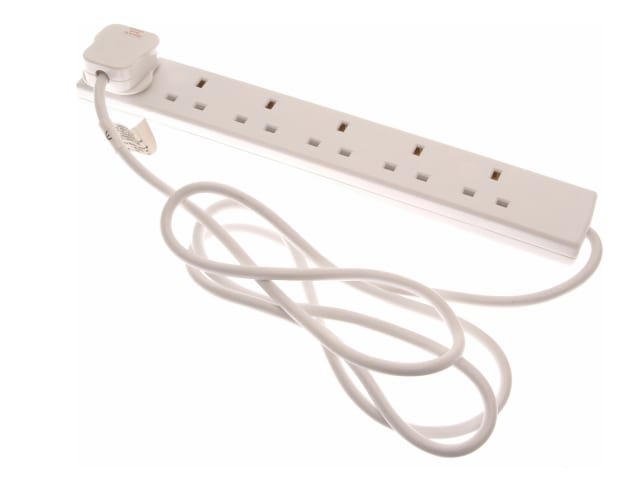 SMJ Extension Lead 240V 6-Way 13A 2m