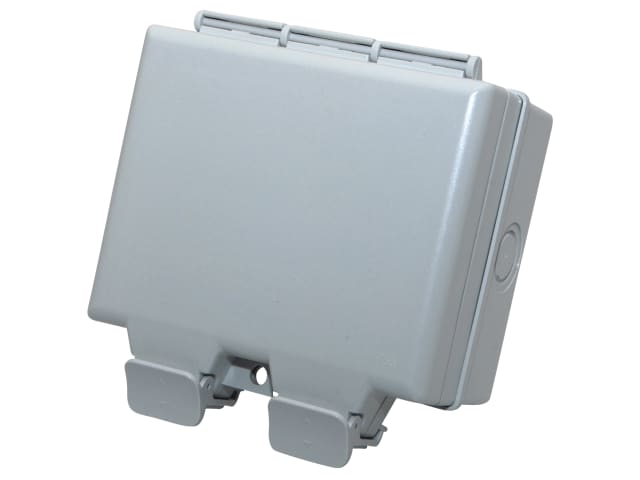SMJ IP66 13A Socket 2-Gang