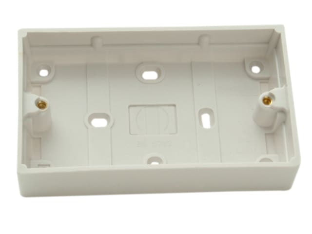 SMJ Pattress Box Double 30mm Trade Pack