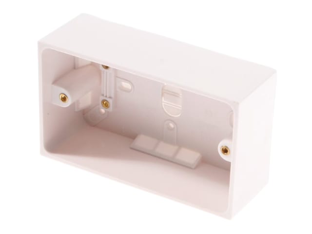 SMJ Pattress Box Double 44mm Trade Pack