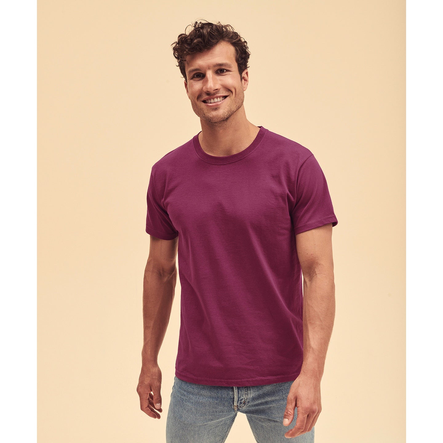 Fruit Of The Loom Valueweight T - Yellow