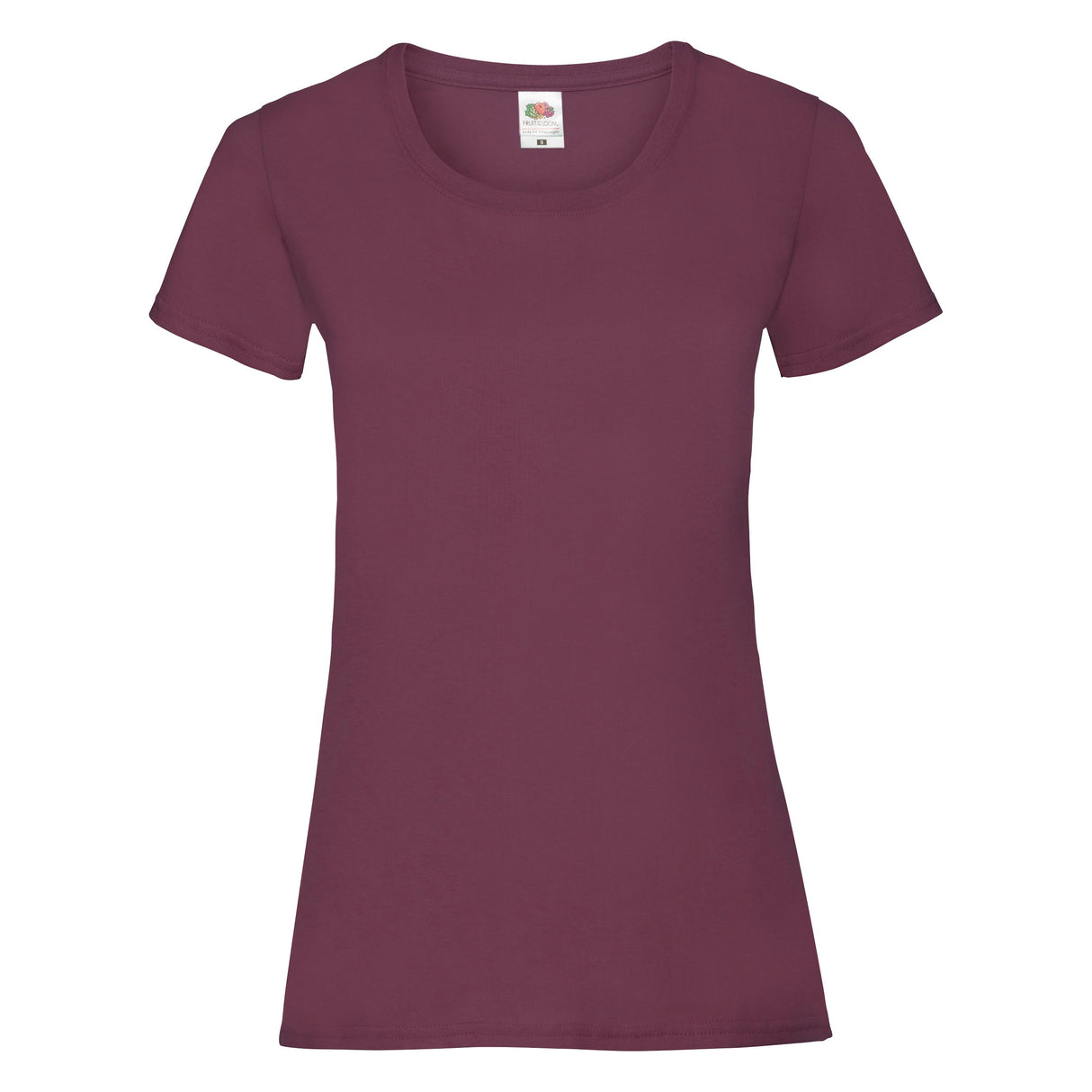 Fruit Of The Loom Women's Valueweight T - Burgundy