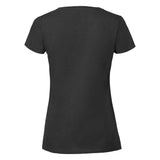 Fruit Of The Loom Women's Iconic 195 Ringspun Premium T-Shirt - Black