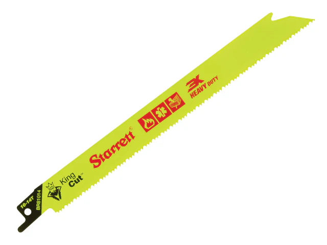 Starrett BR81014-5 Bi-Metal King Cut Demolition Blade 203mm 10-14 TPI (Pack 5)
