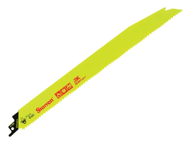 Starrett BTR12610-5 Bi-Metal King Cut Demolition Blade 300mm 6-10 TPI (Pack 5)