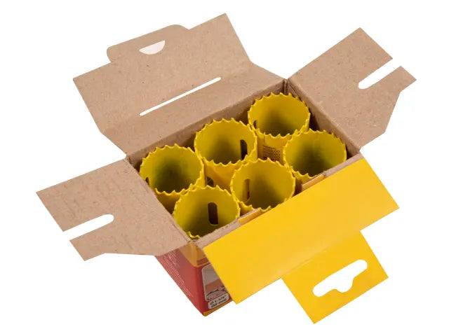 Starrett FCH0100-6 Fast Cut Bi-Metal Holesaw 25mm Bulk Pack of 6