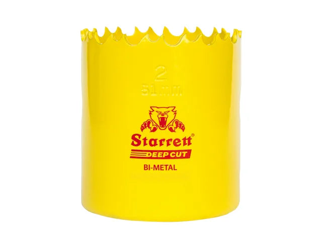 Starrett DCH160M Deep Cut Bi-Metal Holesaw 160mm