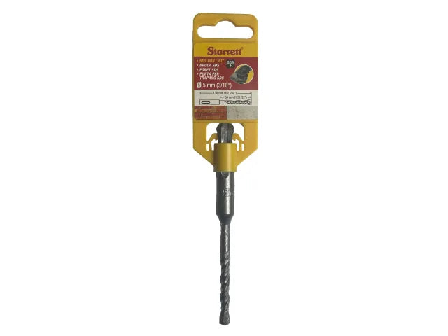 Starrett SDS Plus 2 Point Drill Bit 5 x 110mm