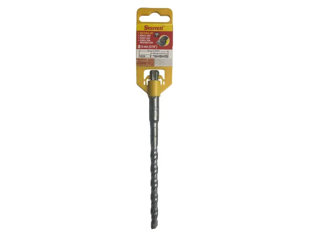 Starrett SDS Plus 2 Point Drill Bit 8 x 160mm