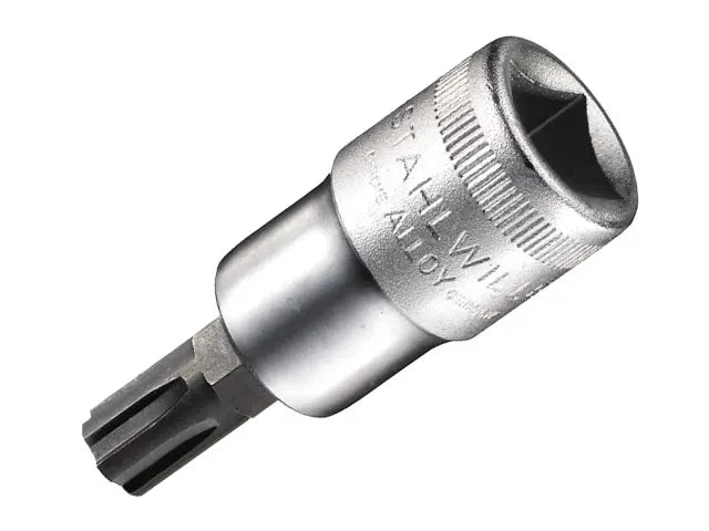 Stahlwille Spline Drive Socket 1/2in Drive M8