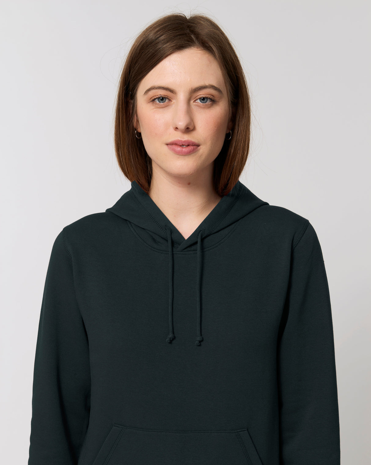 Stanley/Stella Drummer The Essential Unisex Hoodie Sweatshirt (Stsu812) - Black