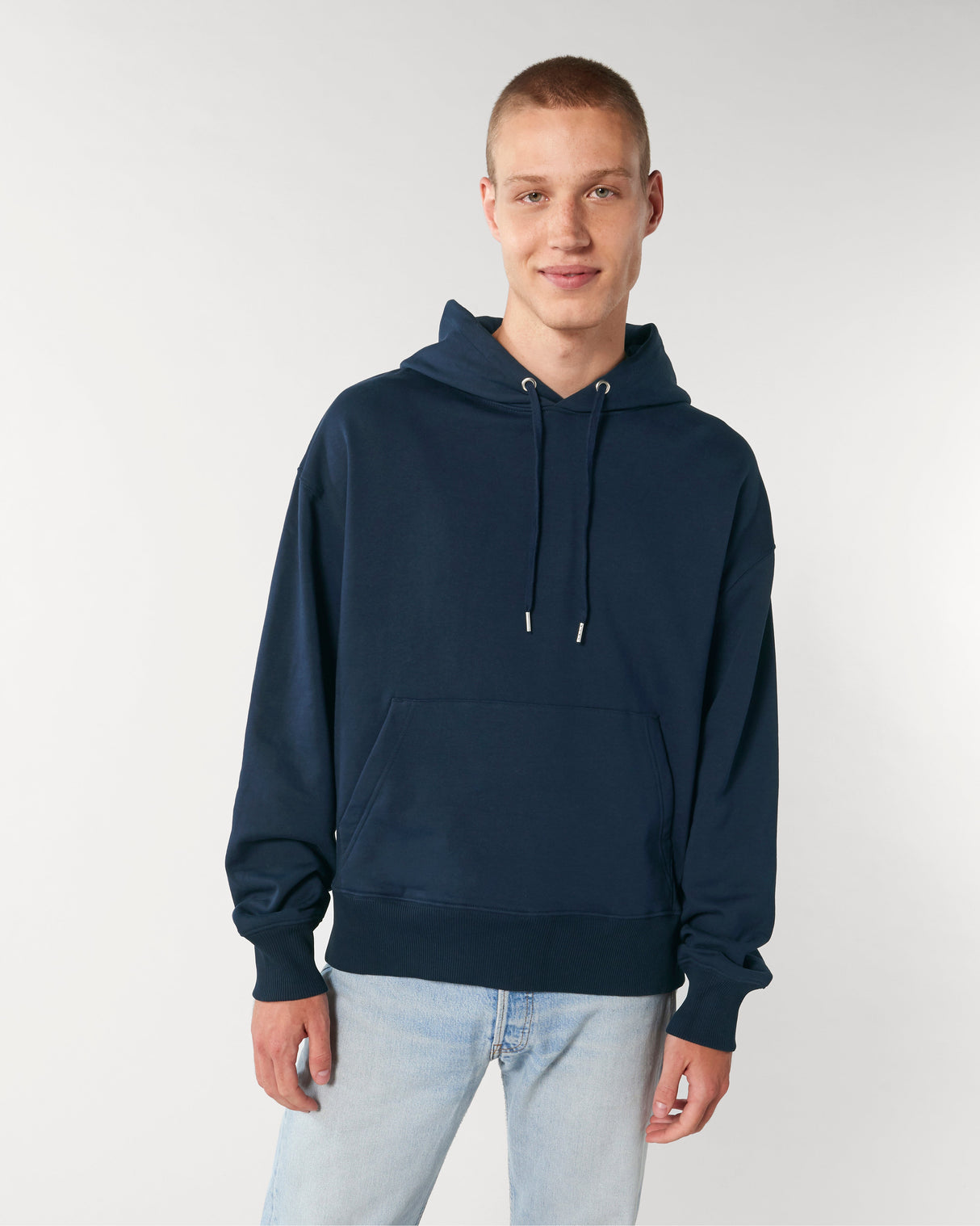 Stanley/Stella Slammer Oversized Brushed Sweatshirt (Stsu856) - French Navy