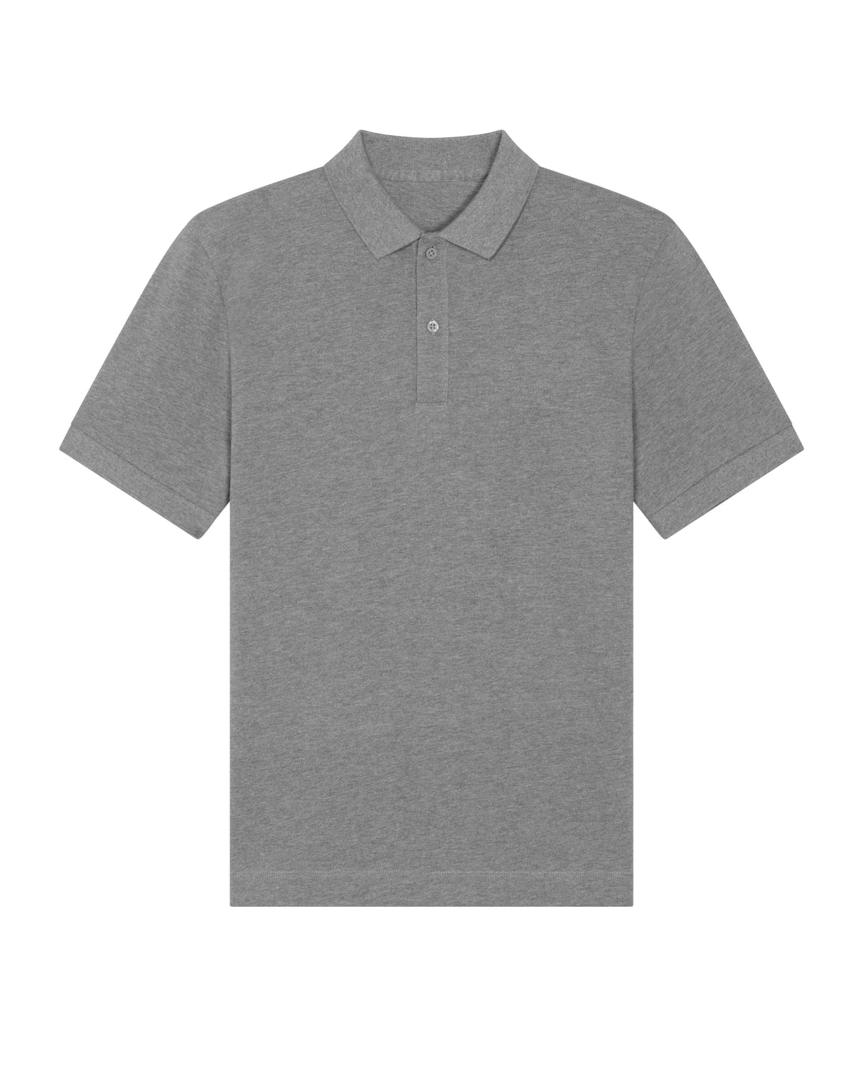 Stanley/Stella Prepster Unisex Short Sleeve Polo (Stpu331) - Mid Heather Grey