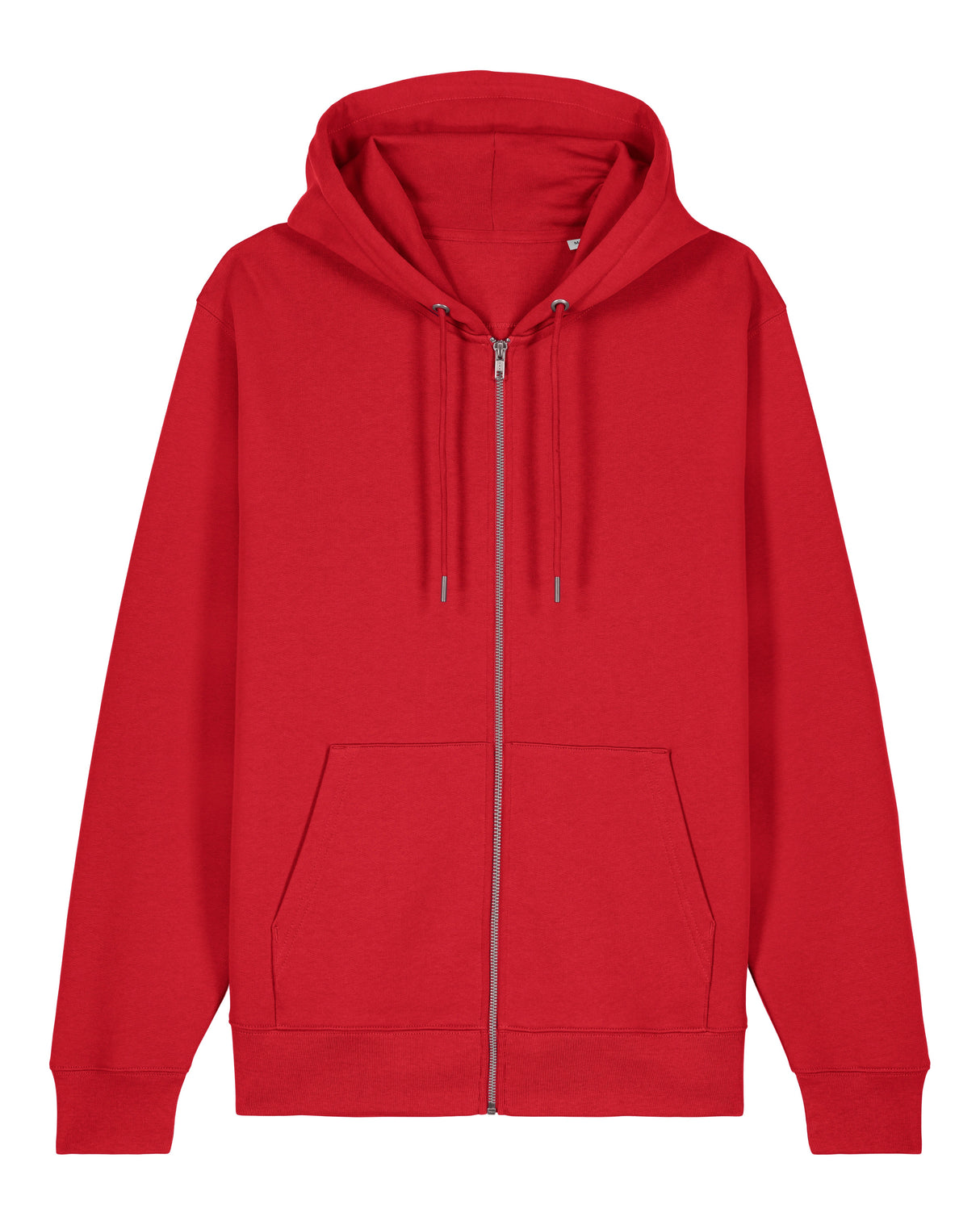 Stanley/Stella Unisex Cultivator 2.0 Iconic Zip-Thru Hoodie Sweatshirt (Stsu179) - Red