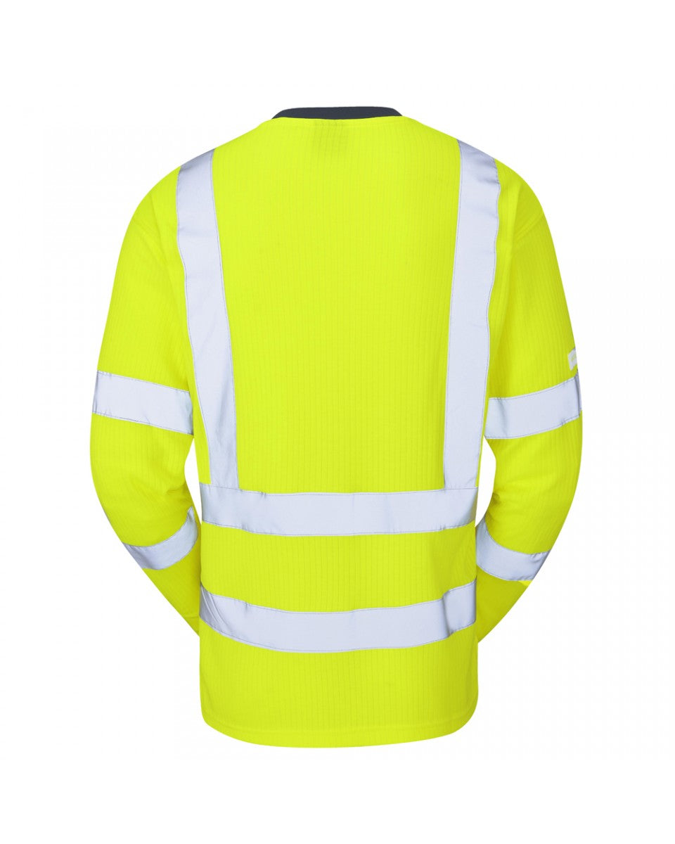 Leo Workwear RIVERTON Leo EcoViz Comfort Sleeved T-Shirt