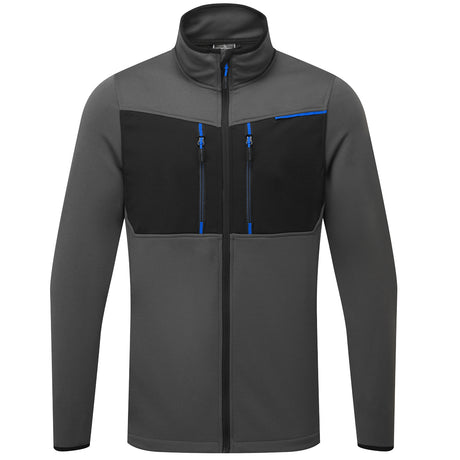 Portwest WX3 Full Zip Tech Fleece #colour_metal-grey