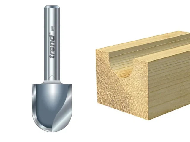 Trend 12/3 x 1/4 TCT Radius Cutter 3.0mm Radius