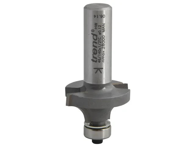 Trend 46/140 x 1/2 TCT Bearing Guided Ovolo & Round Over 9.5mm Radius