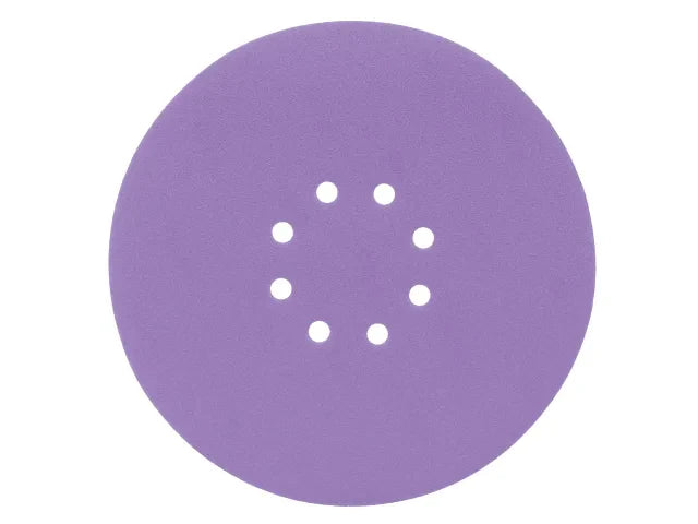 Trend Aluminium Oxide Orbital Sanding Disc 225mm x 120G (Pack 10)