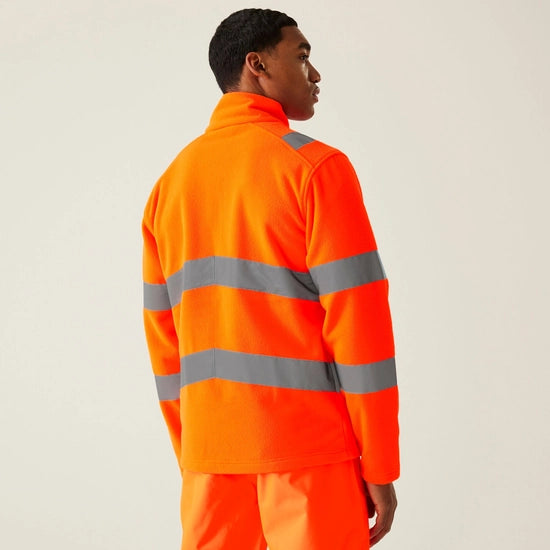 Regatta Professional Men's Anti-Pill Hi-Vis Pro Contract Thor Fleece Class 3