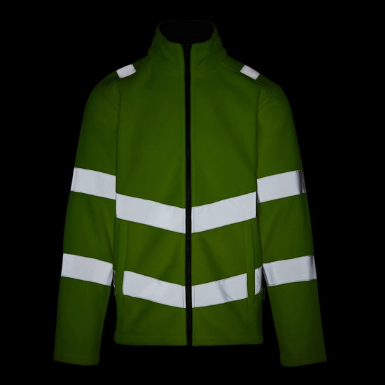 Regatta Professional Men's Anti-Pill Hi-Vis Pro Contract Thor Fleece Class 3