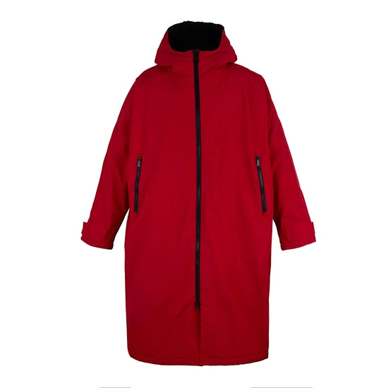 Regatta Professional Unisex Pro Changing Robe - Black & Red