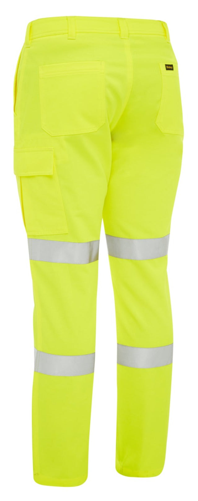 Bisley Taped Hi-Vis Biomotion Cargo Pant #colour_yellow